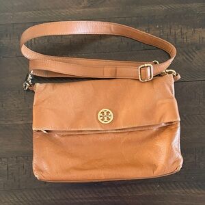 Tory Burch Tan Leather Crossbody Bag